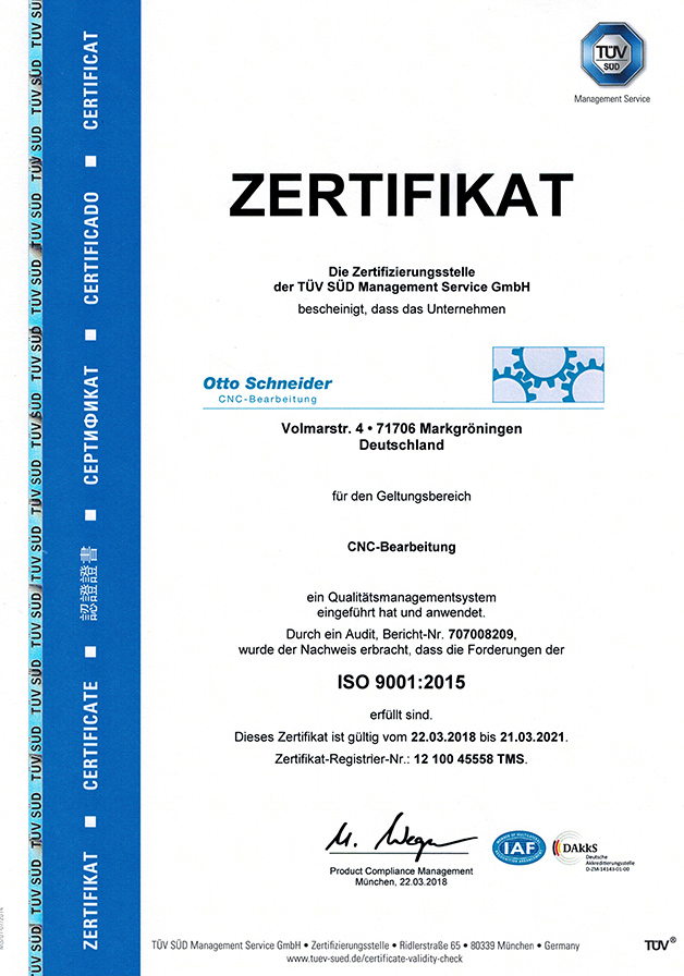 Zertifikat